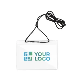 Gift Campaign Porta badge identificativo con laccetto regolabile 10,3x6,6cm></noscript> Lanyard E Porta Badge Personalizzati