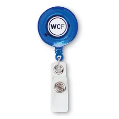 Gift Campaign Porta Badge personalizzato allungabile in colori trasparenti Flex></noscript> Gadget Per Medici E Infermieri|Lanyard E Porta Badge Personalizzati