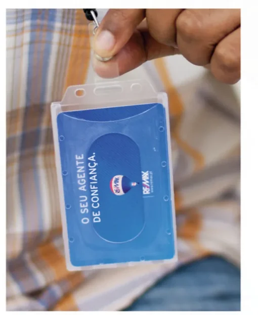 Gift Campaign Porta badge rigido perfetto da agganciare alla tasca 5,5x8,7cm> Lanyard E Porta Badge Personalizzati