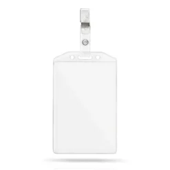 Gift Campaign Porta badge verticale di plastica con clip rimovibile 75 x 120 mm></noscript> Lanyard E Porta Badge Personalizzati