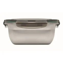 Gift Campaign Porta pranzo in acciaio riciclato con divisore e coperchio in PP 1.5l><noscript><img width=