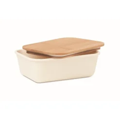 Gift Campaign Porta pranzo personalizzati con coperchio in bambu 1L Mix Bamboo><noscript><img width=