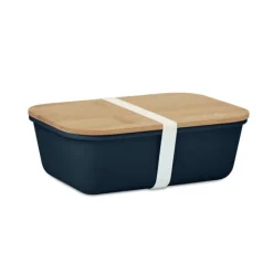 Gift Campaign Porta pranzo personalizzati con coperchio in bambu 1L Mix Bamboo><noscript><img width=
