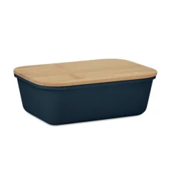 Gift Campaign Porta pranzo personalizzati con coperchio in bambu 1L Mix Bamboo><noscript><img width=