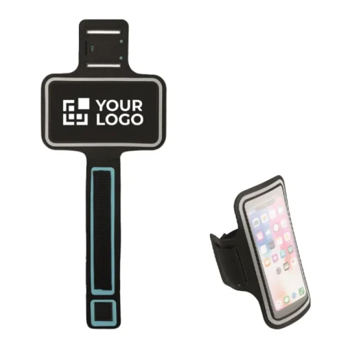 Gift Campaign Porta telefono da braccio regolabile in neoprene Colors Plus> Gadget Palestra