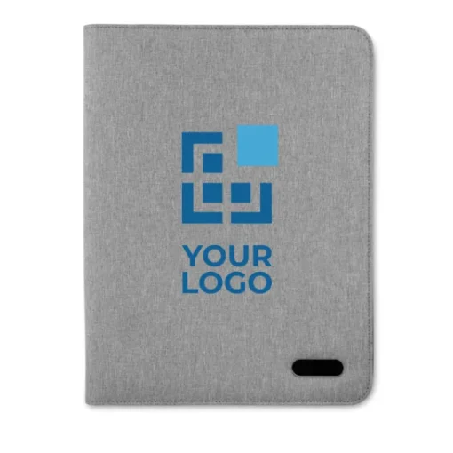 Gift Campaign Portablocchi personalizzati A4 più scomparti pagine a righe TwoTone> Portadocumenti Personalizzati