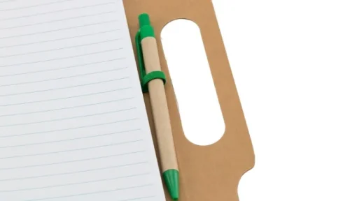 Gift Campaign Portablocco con fogli neutri post-it e penna cartone riciclato Voyage> Block Notes|Taccuini Tascabili E Quadernini A6