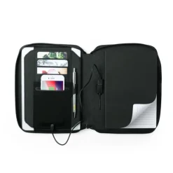Gift Campaign Portablocco con logo con caricatore wireless 4000 mAh Wireless></noscript> Portadocumenti Personalizzati