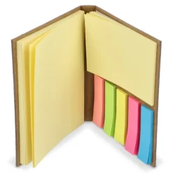 Gift Campaign Portablocco di carta kraft con post-it in vari formati><noscript><img width=