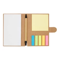 Gift Campaign Portablocco personalizzato con memo sticker e penna inchiostro nero></noscript> Post-It E Memo