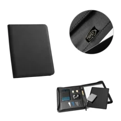 Gift Campaign Portablocco personalizzato A4 più scomparti smartphone Workshop RPET></noscript> Portadocumenti Personalizzati