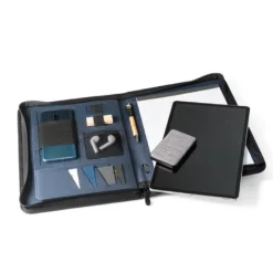 Gift Campaign Portablocco personalizzato A4 più scomparti smartphone Workshop RPET></noscript> Portadocumenti Personalizzati