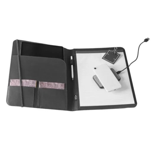 Gift Campaign Portablocco personalizzato A4 elastico più tasche e fogli Folder RPET> Portadocumenti Personalizzati