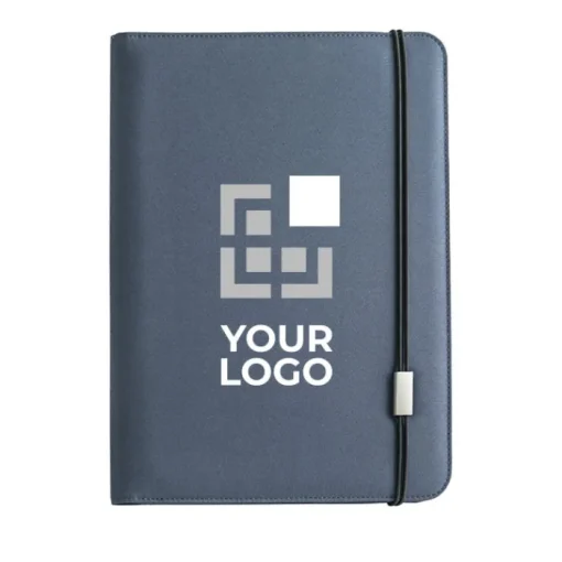 Gift Campaign Portablocco personalizzato A4 elastico più tasche e fogli Folder RPET> Portadocumenti Personalizzati