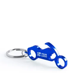 Gift Campaign Portachiavi a forma di moto più colori con apribottiglie Motorbike></noscript> Portachiavi Apribottiglie