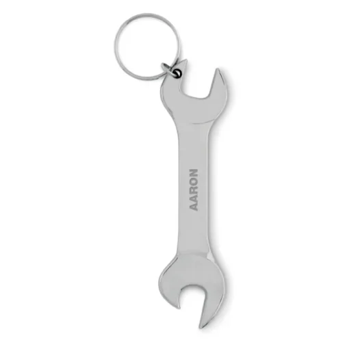 Gift Campaign Portachiavi aziendale a forma di chiave inglese apribottiglie ToolTime> Apribottiglie Personalizzati