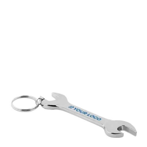 Gift Campaign Portachiavi aziendale a forma di chiave inglese apribottiglie ToolTime> Apribottiglie Personalizzati