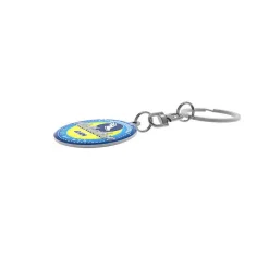 Gift Campaign Portachiavi aziendale sottile con stampa ambo i lati Sublim Round> Portachiavi In Metallo