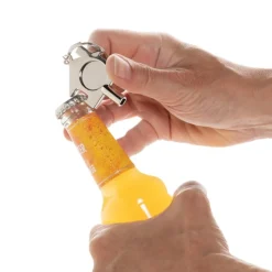 Gift Campaign Portachiavi con chiave di sfiato gettone e apribottiglie in zinco RCS></noscript> Portachiavi In Metallo