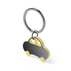 Gift Campaign Portachiavi con incisione macchina bicolore con anello Colored Car><noscript><img width=