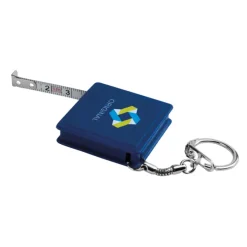 Gift Campaign Portachiavi con metro personalizzato avvolgibile SquareMeter 1M> Metri