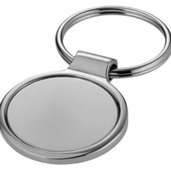 Gift Campaign Portachiavi da personalizzare rotondo in metallo lucente Geometric Circle><noscript><img width=