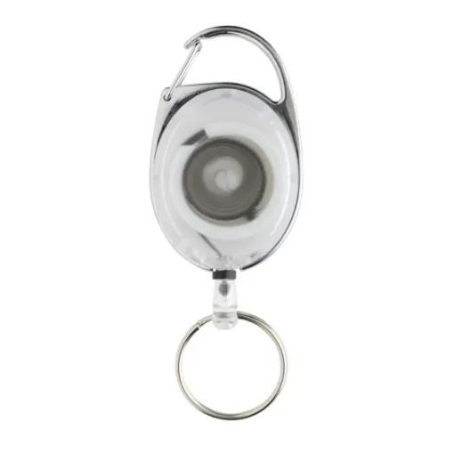 Gift Campaign Portachiavi estensibile in ABS e zinco riciclati RCS con moschettone> Portachiavi In Metallo