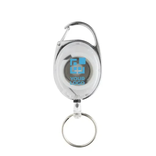 Gift Campaign Portachiavi estensibile in ABS e zinco riciclati RCS con moschettone> Portachiavi In Metallo
