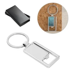 Gift Campaign Portachiavi forma originale apribottiglie moschettone Openclip><noscript><img width=
