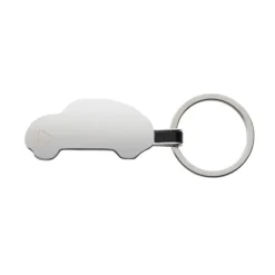 Gift Campaign Portachiavi in metallo con incisione a forma di auto in lega di zinco riciclato><noscript><img width=