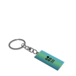Gift Campaign Portachiavi in ​​metallo sottile personalizzabile in doming Rectangle></noscript> Portachiavi In Metallo