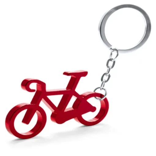 Gift Campaign Portachiavi metallico a forma di bici in differenti colori Bicycle> Portachiavi In Metallo