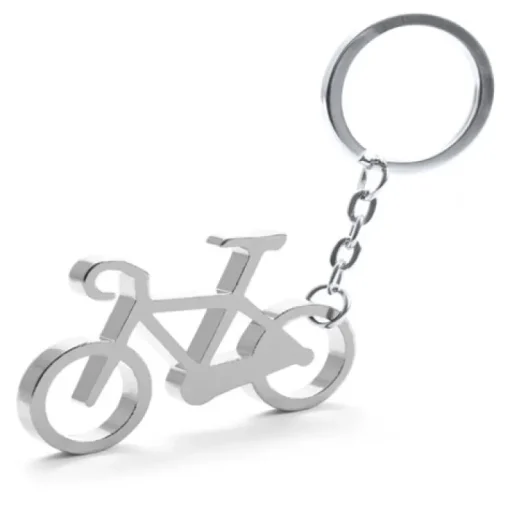 Gift Campaign Portachiavi metallico a forma di bici in differenti colori Bicycle> Portachiavi In Metallo