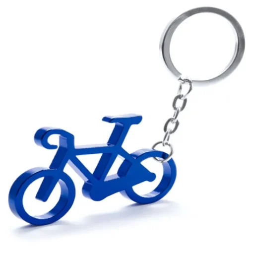 Gift Campaign Portachiavi metallico a forma di bici in differenti colori Bicycle> Portachiavi In Metallo