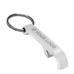 Gift Campaign Portachiavi per incisione più colori con apribottiglie Functional></noscript> Portachiavi Apribottiglie