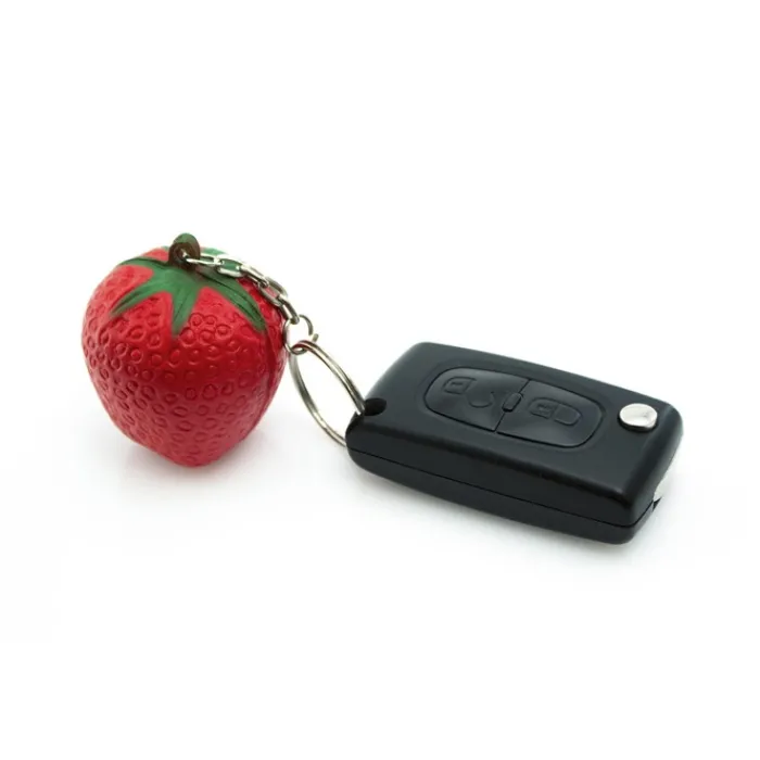 Gift Campaign Portachiavi personalizzato antistress a forma di frutti vari Fruity> Palline Antistress