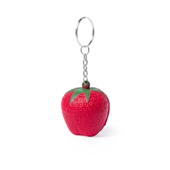 Gift Campaign Portachiavi personalizzato antistress a forma di frutti vari Fruity> Palline Antistress