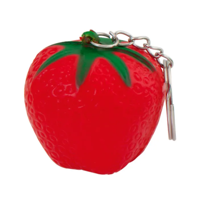 Gift Campaign Portachiavi personalizzato antistress a forma di frutti vari Fruity> Palline Antistress