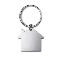 Gift Campaign Portachiavi personalizzato in metallo a forma di casa e anello Aluhome> Portachiavi In Metallo