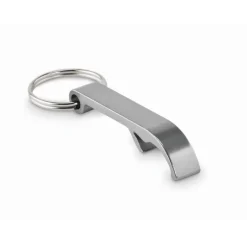 Gift Campaign Portachiavi riciclato con logo con apribottiglie Functional Recyclo></noscript> Portachiavi Apribottiglie
