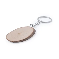 Gift Campaign Portachiavi rotondi tronco di faggio anello Nature Round></noscript> Portachiavi In Legno