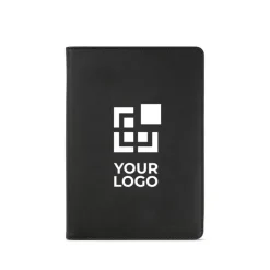 Gift Campaign Portadocumenti A5 in ecopelle con zip, blocco e tasca per cellulare></noscript> Portadocumenti Personalizzati