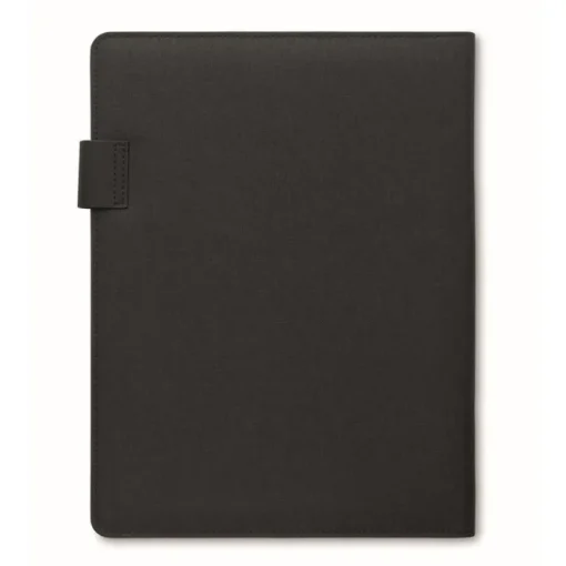 Gift Campaign Portadocumenti A4 in pelle e lino con powerbank e caricatore wireless> Portadocumenti Personalizzati