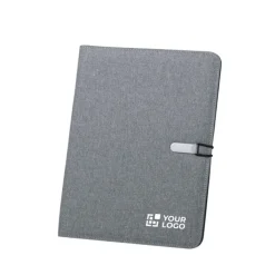 Gift Campaign Portadocumenti in morbida microfibra con blocco a righe e portatessere><noscript><img width=