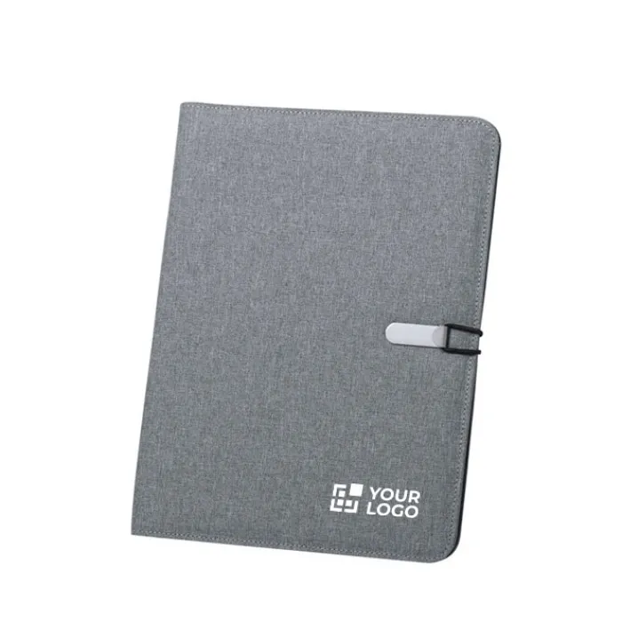 Gift Campaign Portadocumenti in morbida microfibra con blocco a righe e portatessere> Portadocumenti Personalizzati