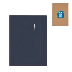 Gift Campaign Portadocumenti in poliestere riciclato con supporto per cellulare><noscript><img width=