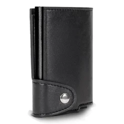 Gift Campaign Portafogli personalizzati in similpelle con portacarte con pulsante><noscript><img width=