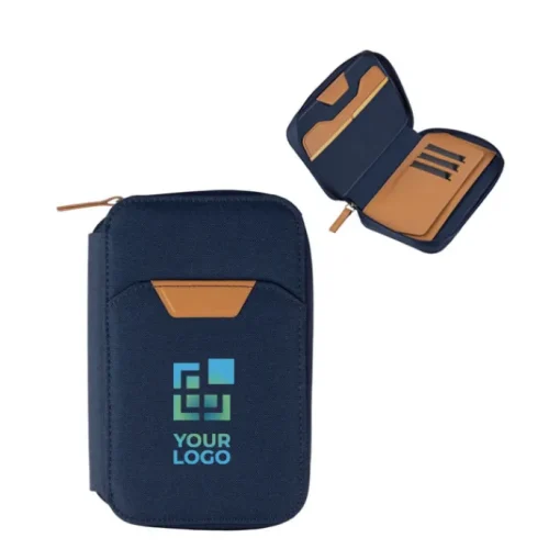 Gift Campaign Portafoglio in rPET con dettagli in PU e protezione RFID> Accessori Da Viaggio
