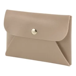 Gift Campaign Portamonete a forma di busta da lettera realizzato in PU con bottone></noscript> Portafogli