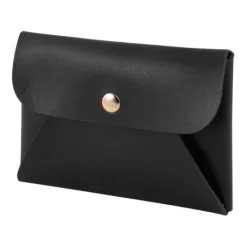 Gift Campaign Portamonete a forma di busta da lettera realizzato in PU con bottone></noscript> Portafogli